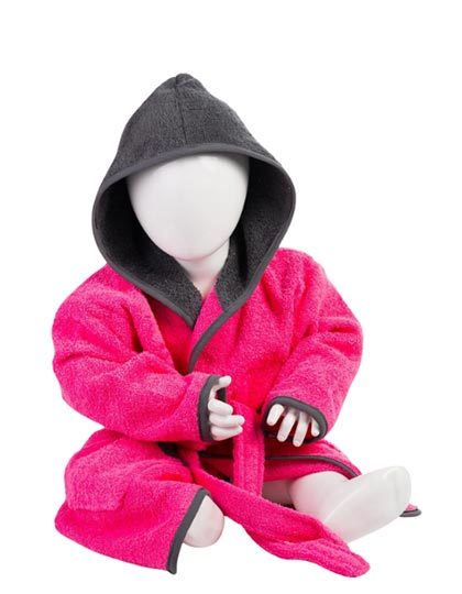 Baby Badjas met naam achteraan